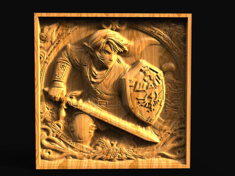 Link for CNC router or 3D printer 3D-printmodel