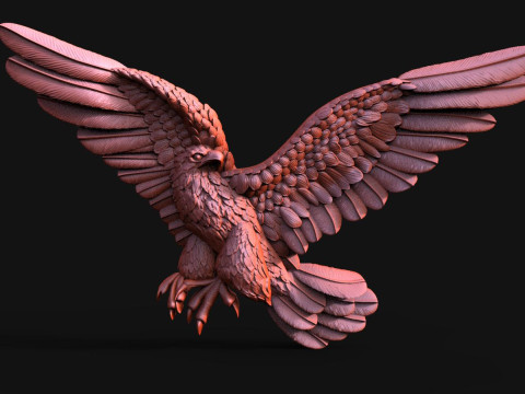 Eagle CNC 3D प्रिंट मॉडल