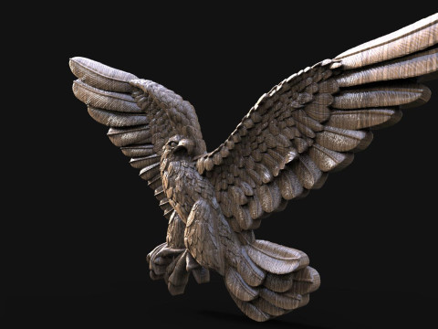 Eagle CNC 3D प्रिंट मॉडल