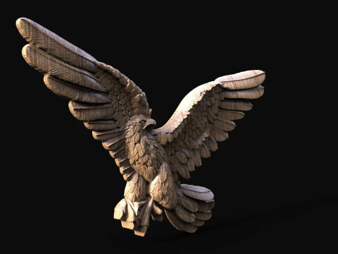 Eagle CNC 3D Print Model