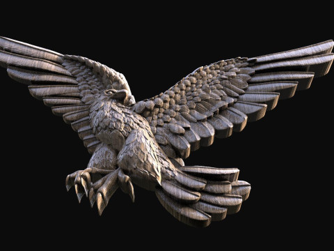 Eagle CNC 3D प्रिंट मॉडल