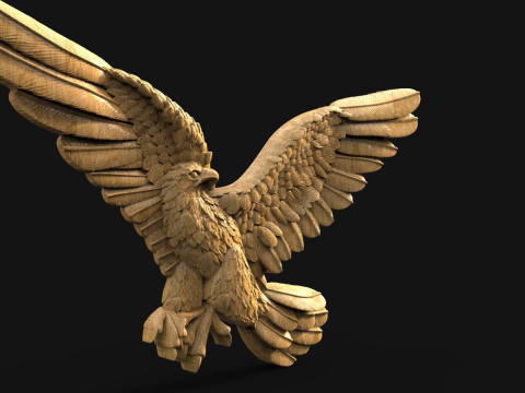 Eagle CNC 3D प्रिंट मॉडल