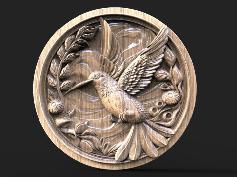 Hummingbird CNC Modelo de Impressão 3D