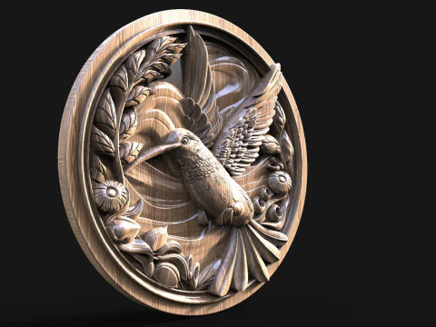Hummingbird CNC 3D Print Model