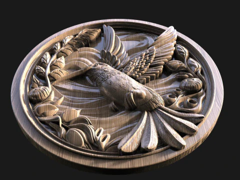 Hummingbird CNC 3D Print Model