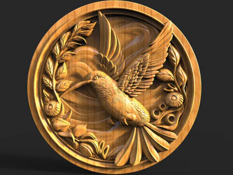 Hummingbird CNC 3D Print Model