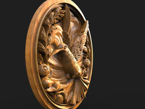 Hummingbird CNC 3D Print Model