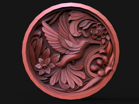 Hummingbird CNC 3D Print Model