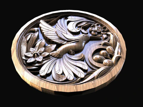 Hummingbird CNC 3D Print Model