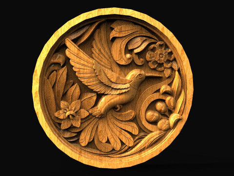 Hummingbird CNC 3D 打印模型