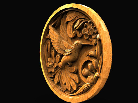 Hummingbird CNC 3D 打印模型