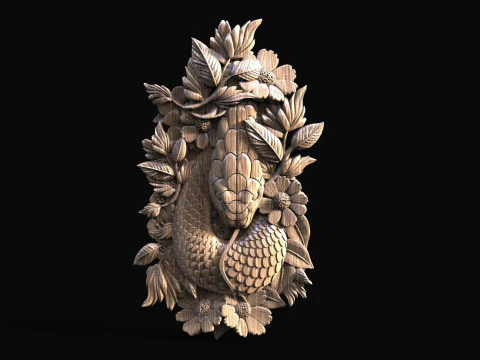 CNC 铣床和 3D 打印机的 STL 文件 3D 打印模型