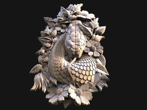 STL file for CNC router and 3D printer 3D Print Model