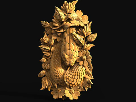 STL file for CNC router and 3D printer 3D Print Model