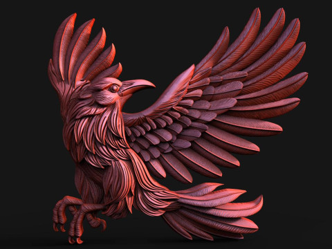 Crow CNC Model do druku 3D