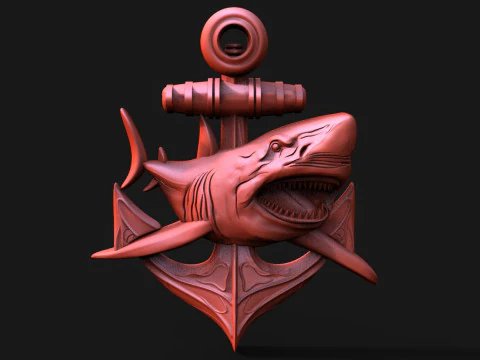 Shark CNC 3D Print Model