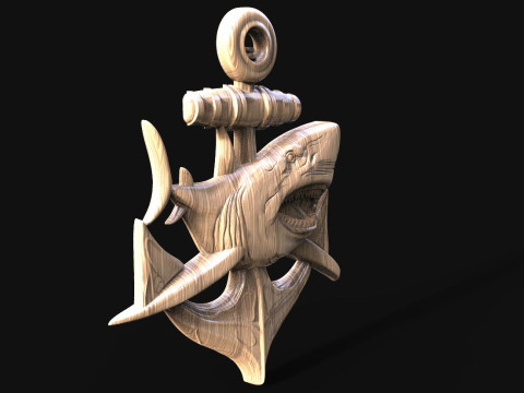 Shark CNC 3D-printmodel