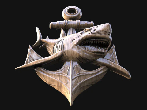 Shark CNC 3D Print Model