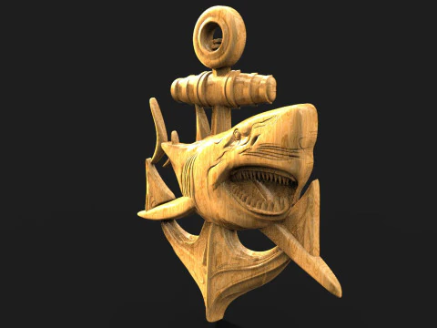 Shark CNC 3D Print Model