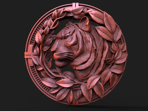 Tiger CNC 3D Print Model