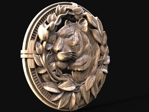Tiger CNC 3D Print Model