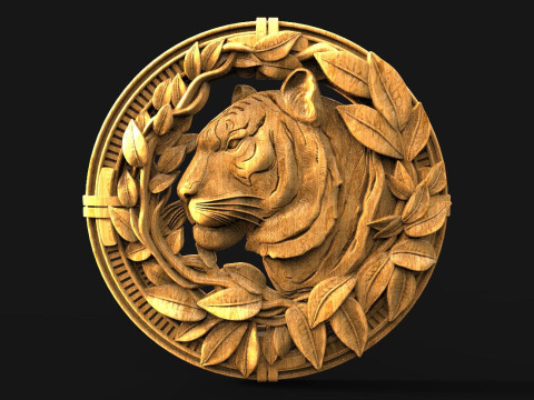 Tiger CNC 3D-printmodel