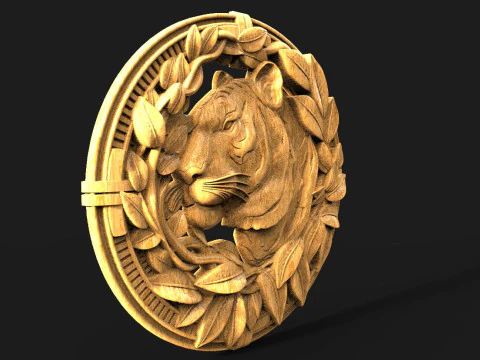 Tiger CNC 3D Print Model