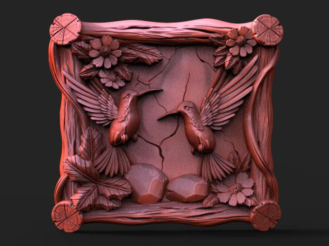 Hummingbird CNC 3D Print Model