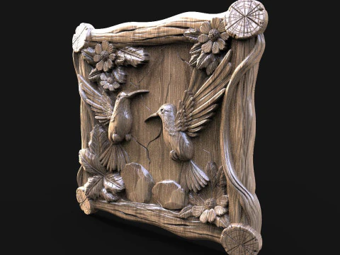 Hummingbird CNC 3D Print Model