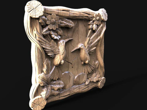 Hummingbird CNC 3D Print Model