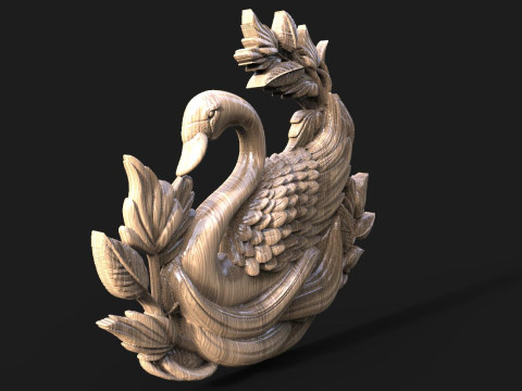 Swan CNC 3D Print Model
