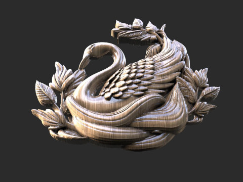 Swan CNC 3D Print Model