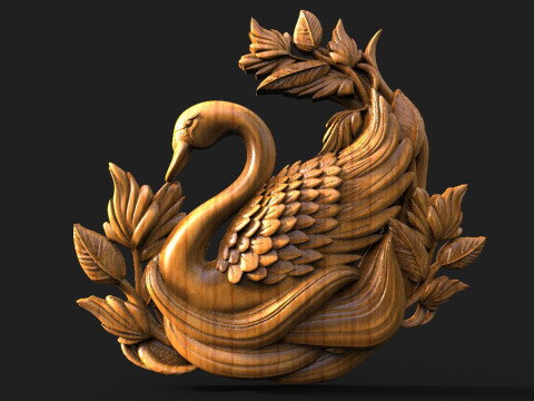 Swan CNC 3D Print Model