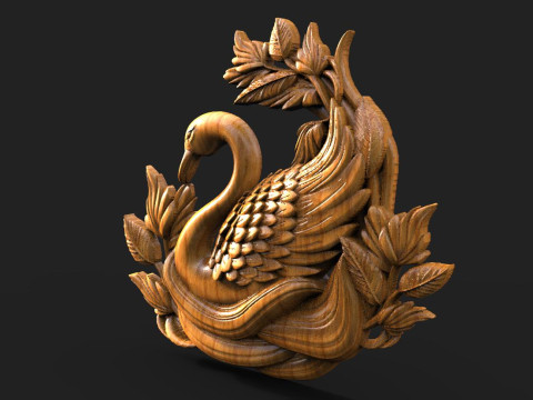 Swan CNC 3D Print Model