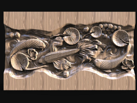 Fish CNC 3D Baskı Modeli