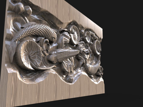 Fish CNC 3D Baskı Modeli