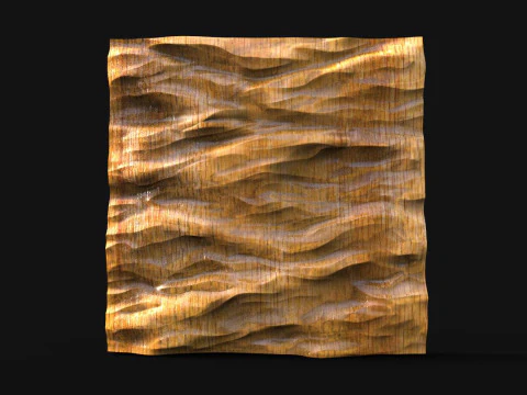 Painel decorativo CNC Modelo de Impressão 3D