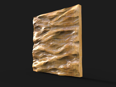 Panel deco CNC 3D-printmodel