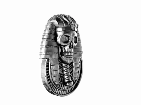 Egyptian Skull pendant 3D Print Model