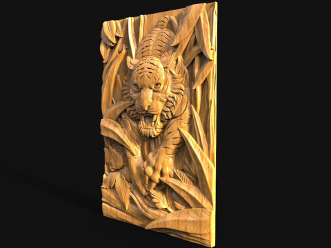 Tiger CNC Modelo de impresión 3D