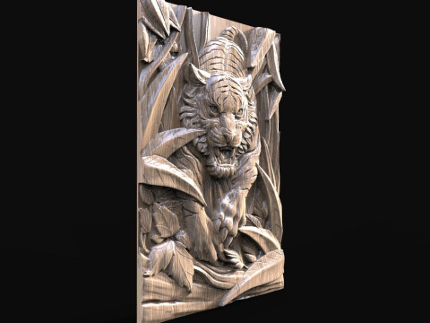 Tiger CNC Modelo de impresión 3D