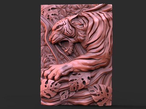 Tiger CNC Modèles 3D en vedette
