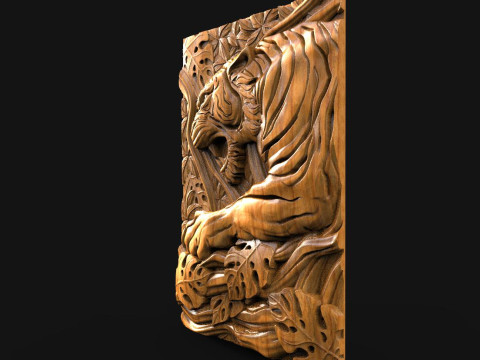Tiger CNC Modèles 3D en vedette