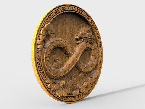 Dragon CNC 3D Принт Модель