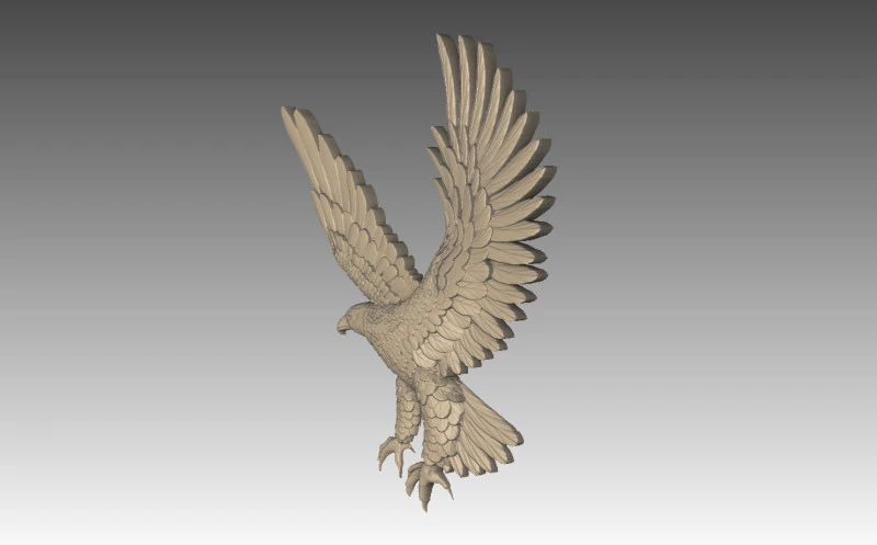Eagle CNC 3D Print Model .c4d .max .obj .3ds .fbx .stl .blend 