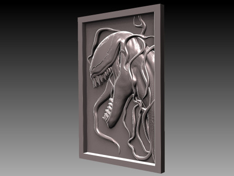 Venom CNC STL 3D Baskı Modeli