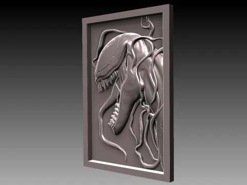 Veneno CNC STL Modelo de Impressão 3D