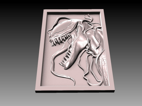 Venom CNC STL 3D Baskı Modeli
