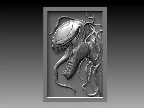 Veneno CNC STL Modelo de Impressão 3D