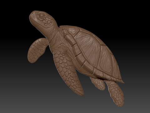 Turtle CNC Model do druku 3D
